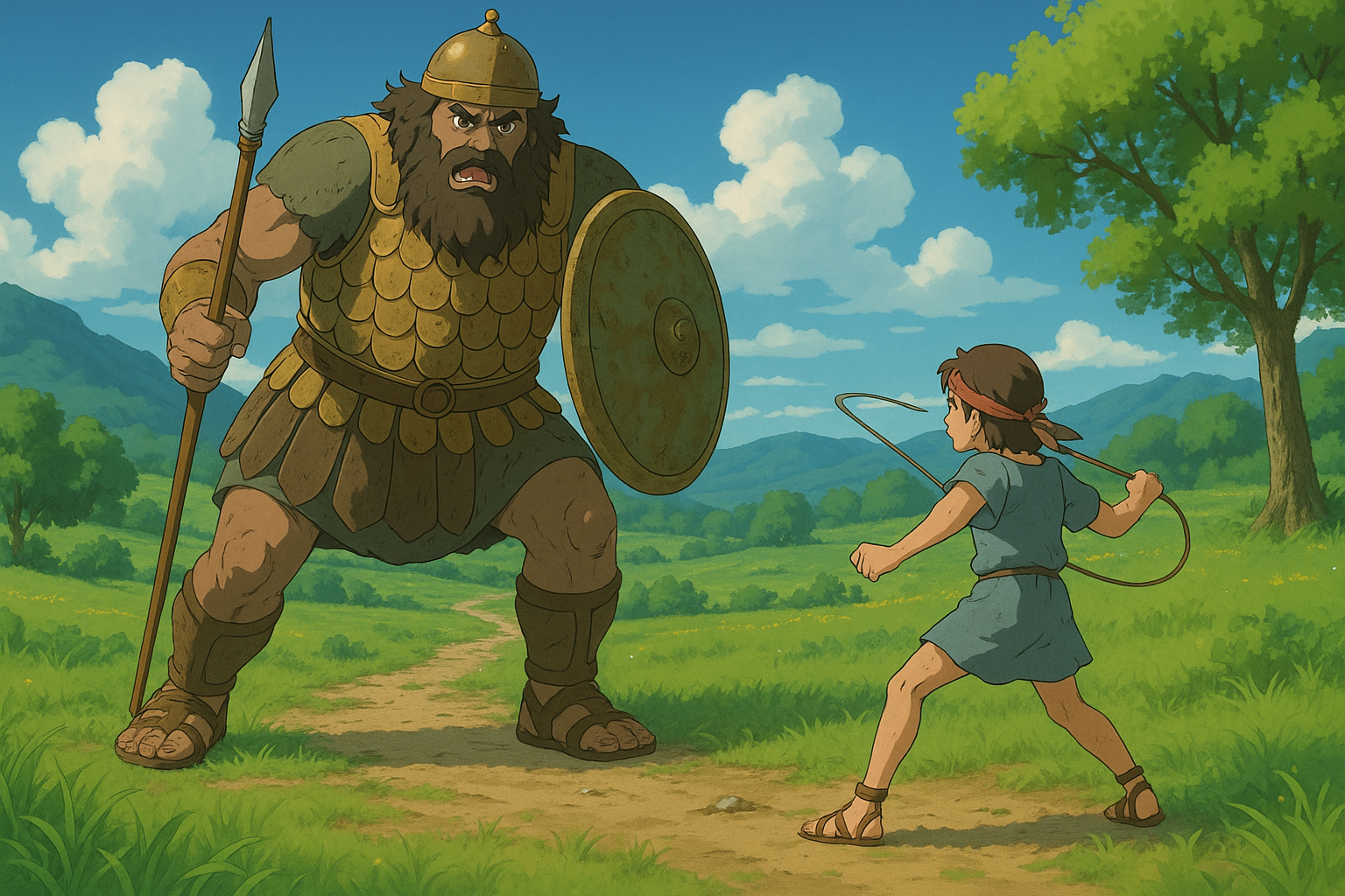 David and Goliath